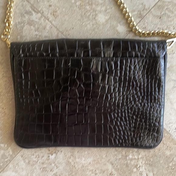Black Leather Cynthia Rowley bag